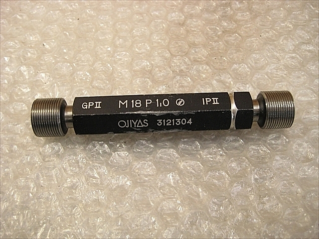 C115938 ネジプラグゲージ オヂヤセイキ M18P1.0_0