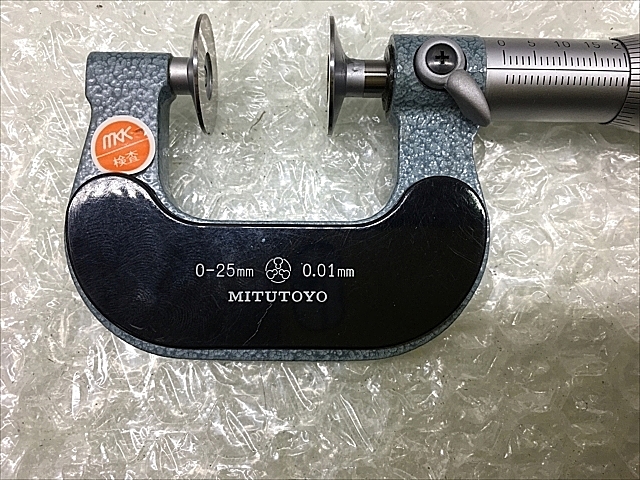 C111816 歯厚マイクロメーター ミツトヨ GMA-25_5