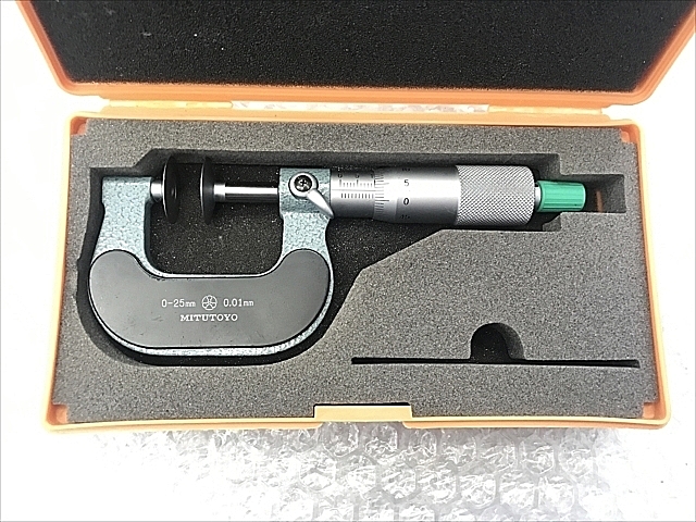 C102280 歯圧マイクロメーター ミツトヨ PDM-25(169-201)_0