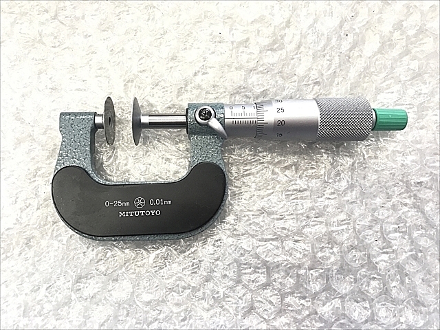 C102280 歯圧マイクロメーター ミツトヨ PDM-25(169-201)_1