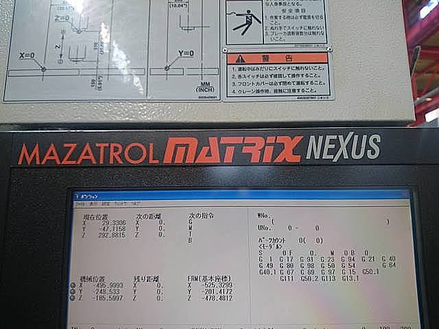 P006863 立型マシニングセンター ヤマザキマザック VCN510C-Ⅱ_8