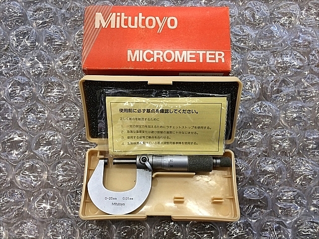 A136060 外側マイクロメーター ミツトヨ M210-25(101-103)_0