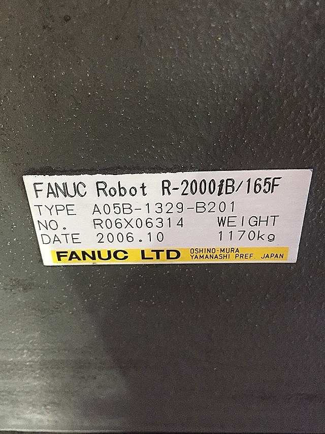 P005922 ロボット ファナック R-2000iB/165F_8