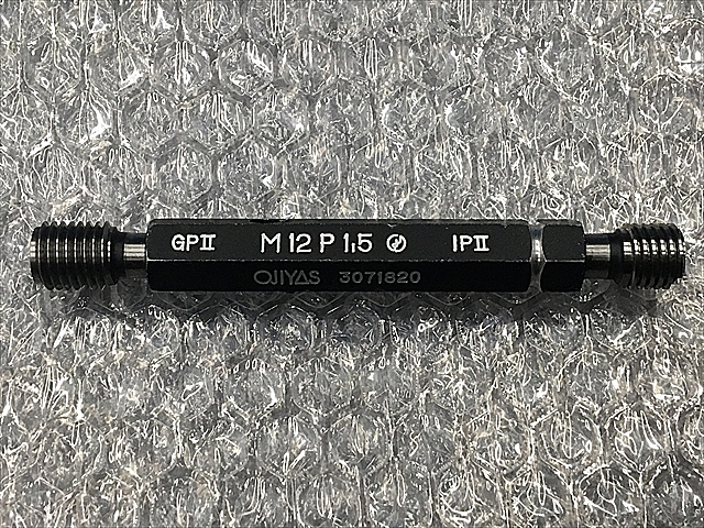 A116108 ネジプラグゲージ オヂヤセイキ M12P1.5_0