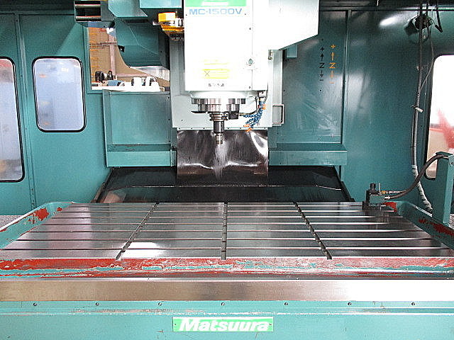 P004989 立型マシニングセンター 松浦機械 MC-1500V4_8