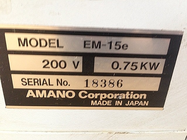 A102747 ミストコレクター アマノ EM-15e_8