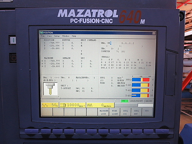 P003861 立型マシニングセンター ヤマザキマザック VTC-200C_2
