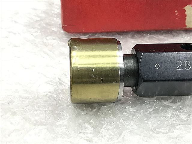 C121911 限界栓ゲージ 新品 測範社 28.5_2
