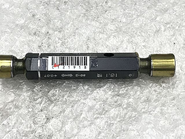 C121918 限界栓ゲージ 新品 測範社 16.1_0