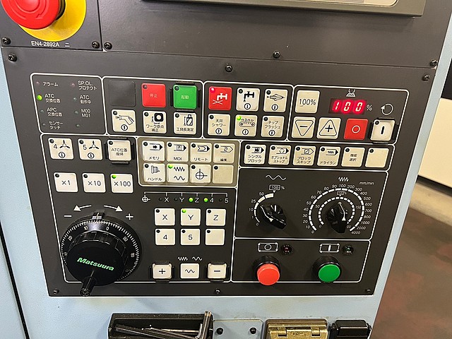 G005064 立型マシニングセンター 松浦機械 MC-800VG2_6