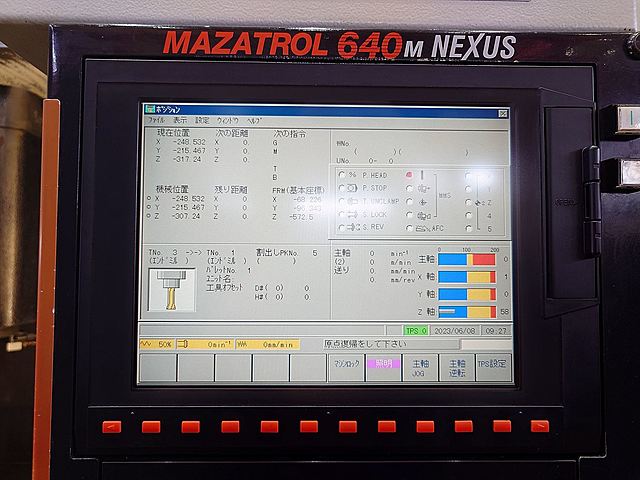 P008114 立型マシニングセンター ヤマザキマザック VCN-410A_7