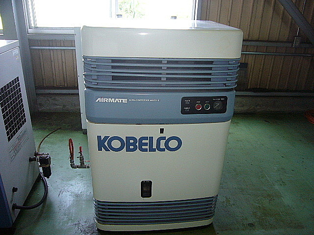 J000737 スクリューコンプレッサー コベルコ AM4PD-6 | 株式会社 J000737 スクリューコンプレッサー コベルコ AM4PD-6 | 株式会社