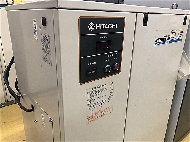 C117371 パッケージコンプレッサー 日立製作所 PBD-5.5ED6_1