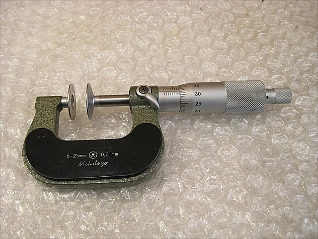 C115827 歯厚マイクロメーター ミツトヨ GMA-25 (123-101)_1