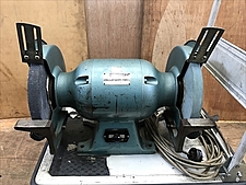 ヒタチ 日立 KBT10 卓上グラインダ 台座付き 200V 1990年製 断線補正