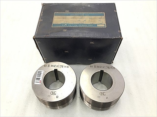 C114393 転造丸ダイス OSG 左M1×1.75 H/6_0