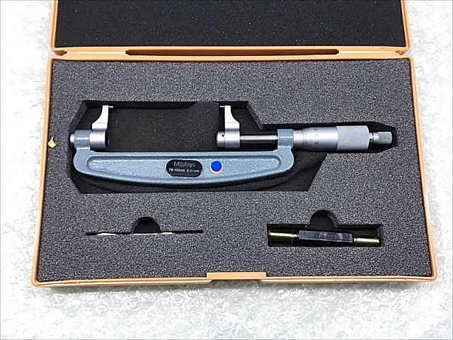 C112993 キャリパー形外側マイクロメーター ミツトヨ OMP-100(No C112993 キャリパー形外側マイクロメーター ミツトヨ OMP-100(No
