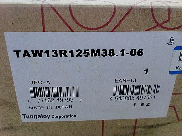 A009132 フェイスミル タンガロイ TAW13R125M38.1-06_4