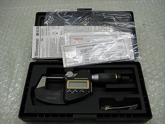 C111988 デジタル外側マイクロメーター ミツトヨ MDE-25MJ_0
