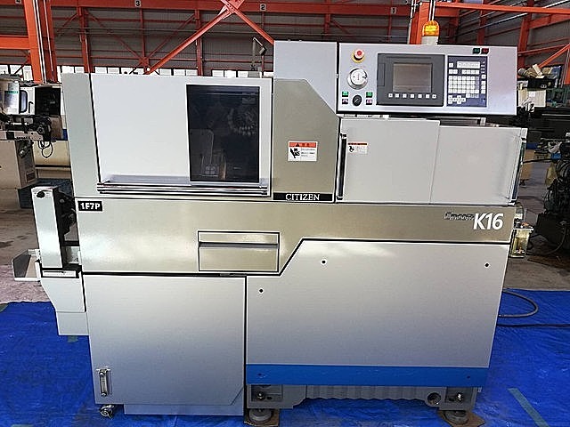 H015119 NC自動盤 シチズン K16-ⅦP 1F7P | 株式会社 小林機械