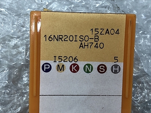 C107027 チップ 新品 タンガロイ 16NR20ISO-B AH740_1