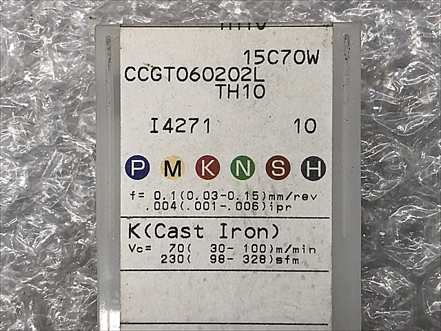 C107021 チップ 新品 タンガロイ CCGT060202L TH10_1