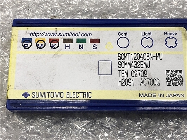 C106925 チップ 新品 住友 SCMT120408N-MU_1