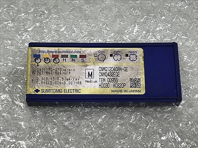 C106394 チップ 新品 住友電工 CNMG120408N-GE_1