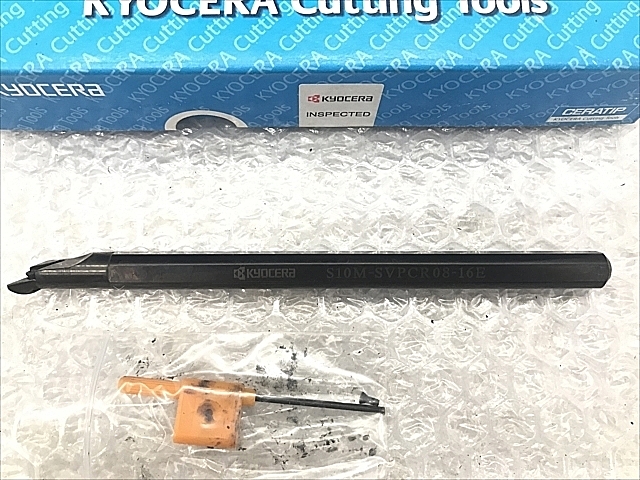 C106773 ボーリングバイトホルダー 新品 京セラ S10M-SVPCR08-16E_1