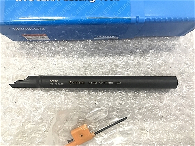 C106755 ボーリングバイトホルダー 新品 京セラ S12M-SVJCR08-16A_1