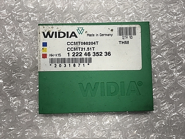 C106077 チップ 新品 WIDIA CCMT060204T_1