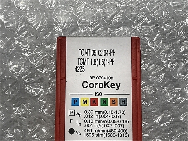 C106054 チップ 新品 サンドビック TCMT 09 02 04-PF_1