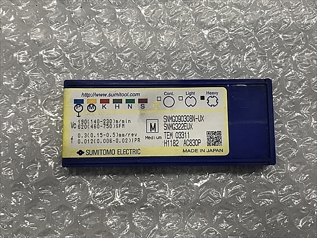 C106058 チップ 新品 イゲタロイ SNMG322EUX AC830P_1