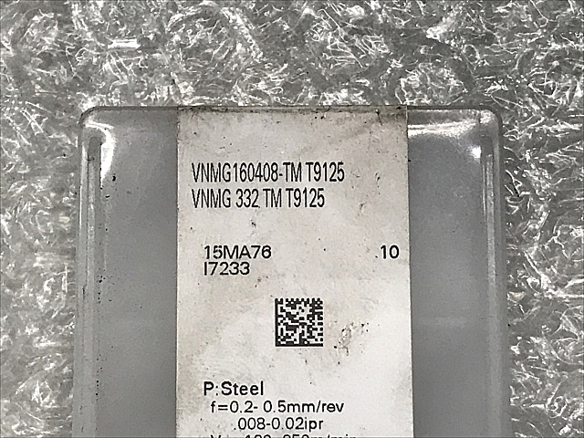 C105785 チップ 新品 タンガロイ VNMG160408-TM_1