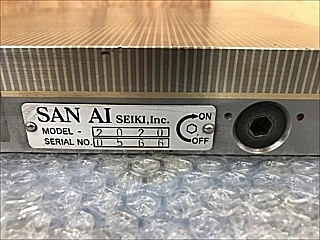 C105282 永磁チャック サンアイ精機 2020_3