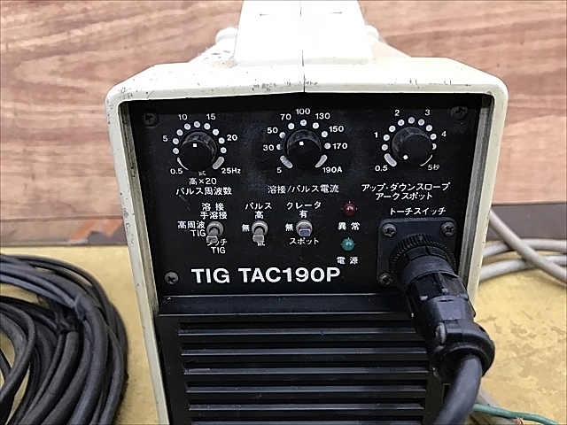 C102105 TIG溶接機 ダイデン AR-SW190P | 株式会社 小林機械