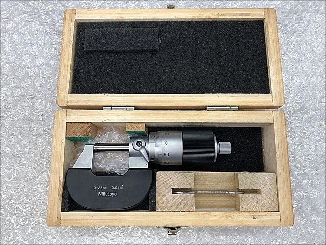 C103531 １ｍｍピッチ外側マイクロメーター ミツトヨ M650-25(102-650)_0