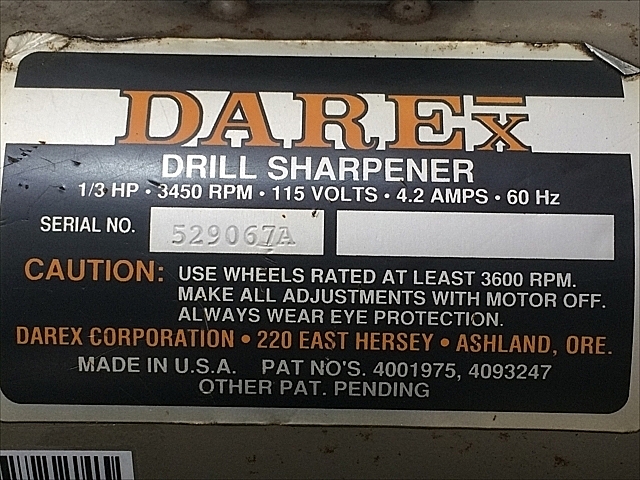 C103030 ドリル研削盤 DAREX M-5_10