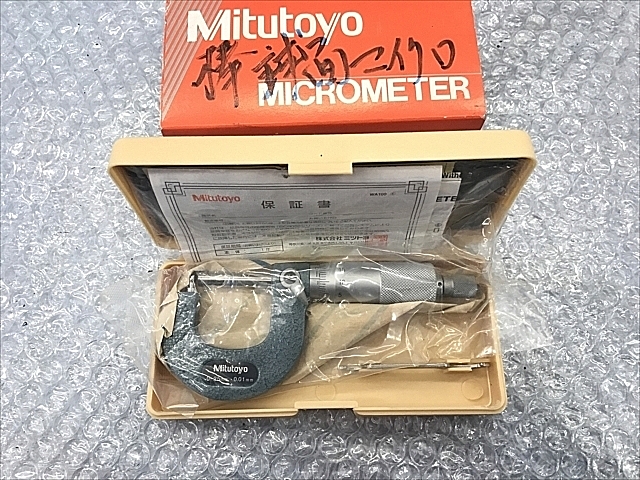 ファッション小物・ストライプストール・ストール・縞模様 ミツトヨ（Mitutoyo） BMB2-25 棒球面マイクロメータ（115-308） 