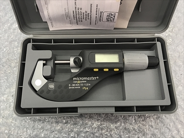 C102048 デジタル外側マイクロメーター テサ IP54 | 株式会社