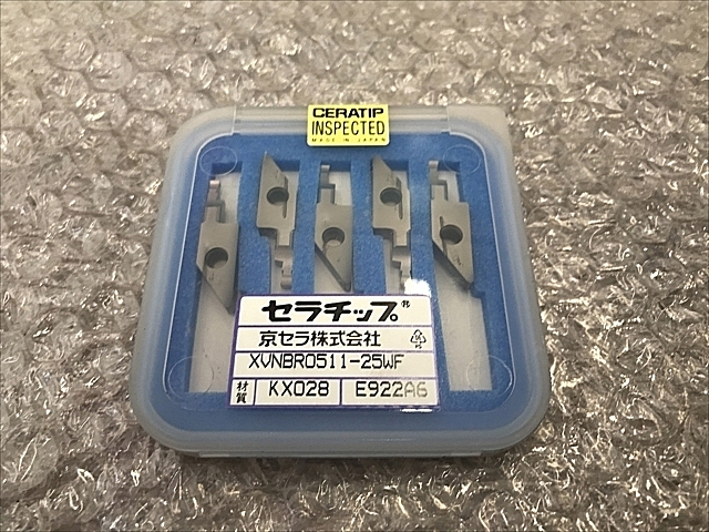 A136698 スローアウェイチップ 新品 京セラ XVNBR0511-25WF_0