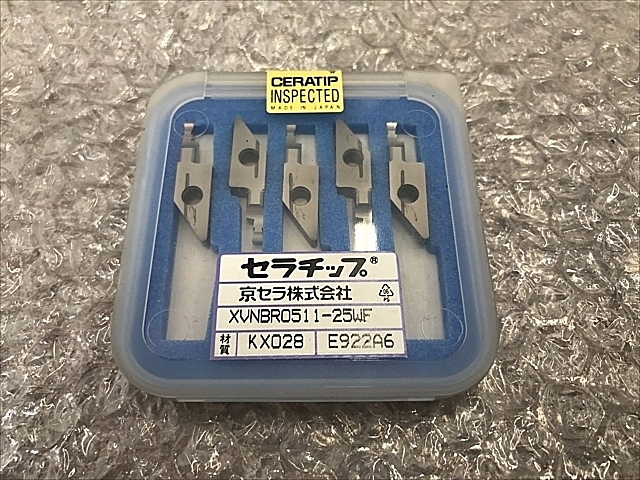 A136697 スローアウェイチップ 新品 京セラ XVNBR0511-25WF