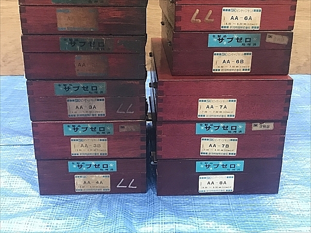 A129417 ピンゲージセット 新潟精機 AA-0B〜AA-8A_9