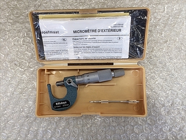 A129149 両球面マイクロメーター ミツトヨ BMD-15(115-201) | 株式会社