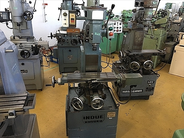 A125602 立フライス盤 井上工機 MP-7_0