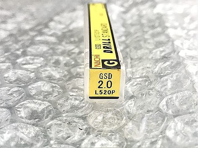 A111815 ストレートドリル 新品 不二越 GSD 2.0 L520P_1