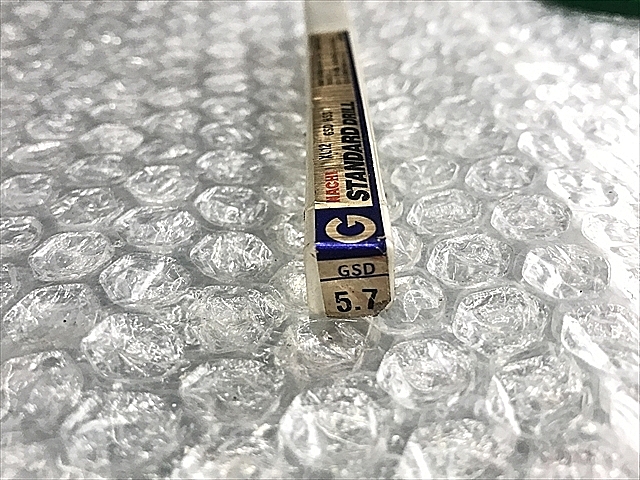 A111875 ストレートドリル 新品 不二越 GSD 5.7_1