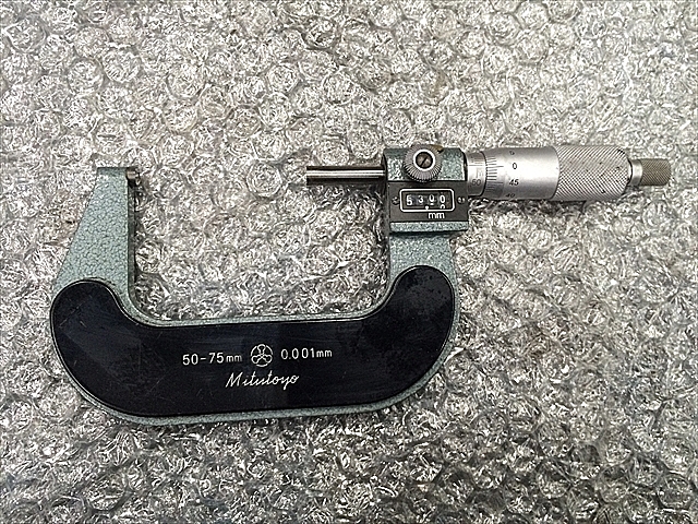 A111936 カウント式外側マイクロメーター ミツトヨ M820-75V(193-113)_1