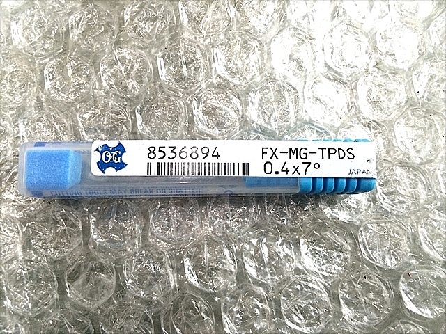 A111540 エンドミル 新品 OSG FX-MG-TPDS 0.4×7°_0