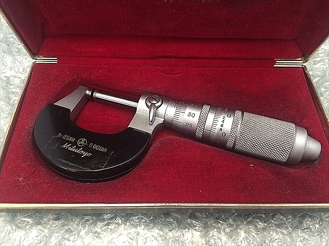 A110191 ミクロンマイクロメータ ミツトヨ OMM-25(109-101) | 株式会社